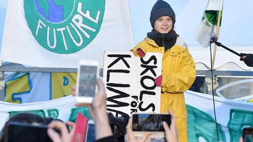 Greta Thunberg a Torino