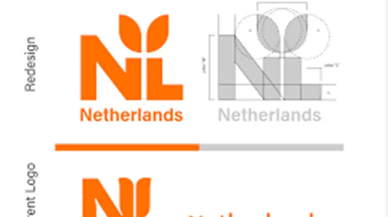 Il nuovo logo dei Paesi Bassi - © www.giornaledibrescia.it