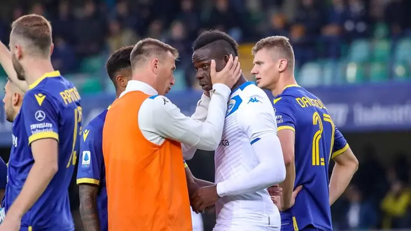 Il derby Verona-Brescia di Balotelli