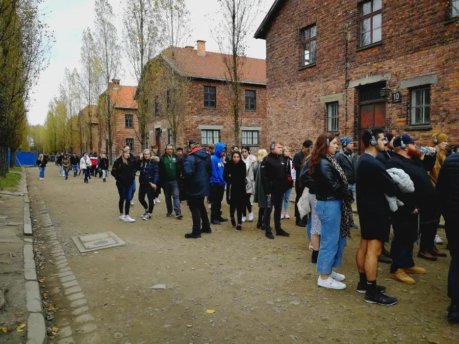 Gli studenti bresciani visitano Auschwitz/1