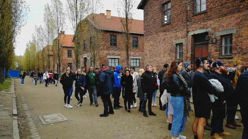 Gli studenti bresciani visitano Auschwitz/1