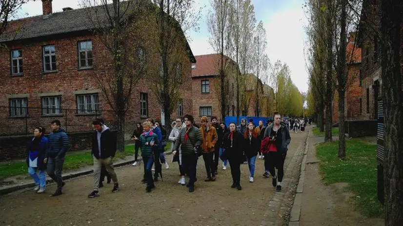 Gli studenti bresciani ad Auschwitz