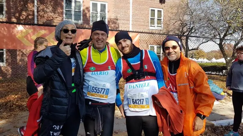 I bresciani alla maratona di New York