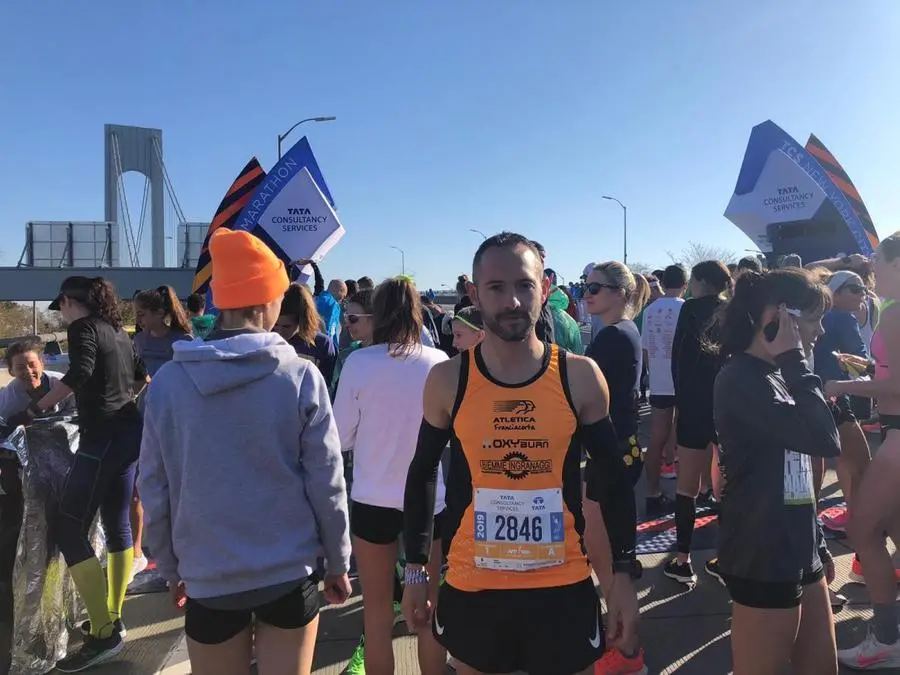 I bresciani alla maratona di New York