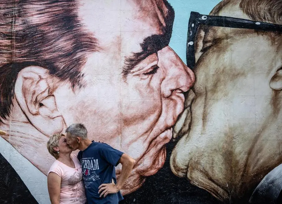 Le celebrazioni per la caduta del muro di Berlino