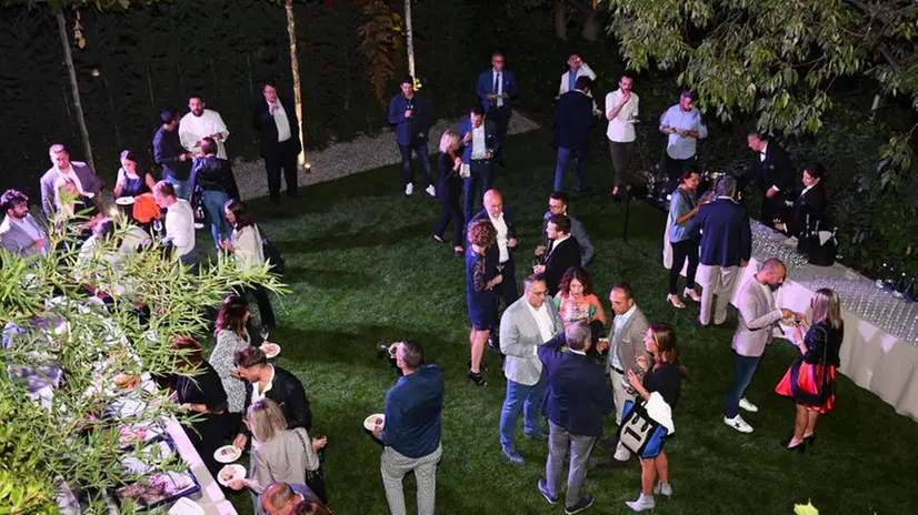 Chef per una notte, la presentazione al Carlo Magno: l'aperitivo