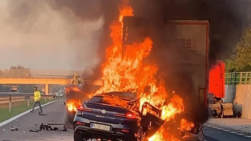 Incidente in A21 tra Pontevico e Manerbio