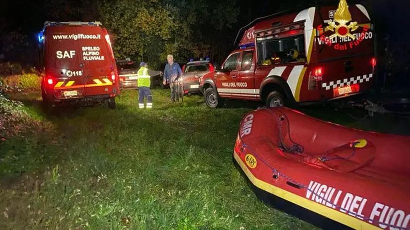 Torbiere, le operazioni di recupero del cadavere rinvenuto