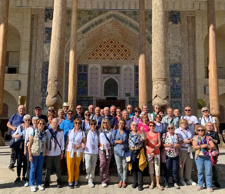 Viaggio in Uzbekistan, i lettori del GdB a Samarcanda