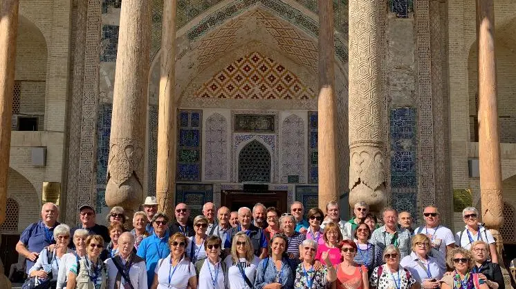 Viaggio in Uzbekistan, i lettori del GdB a Samarcanda
