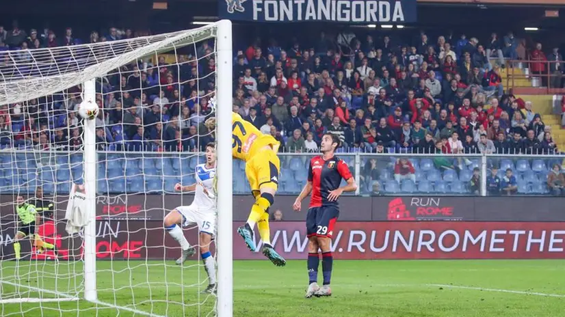 La partita tra Genoa e Brescia