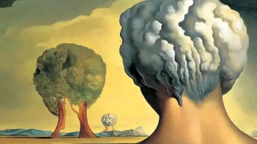 Salvador Dali - Les trois sphinx de bikini -  © www.giornaledibrescia.it