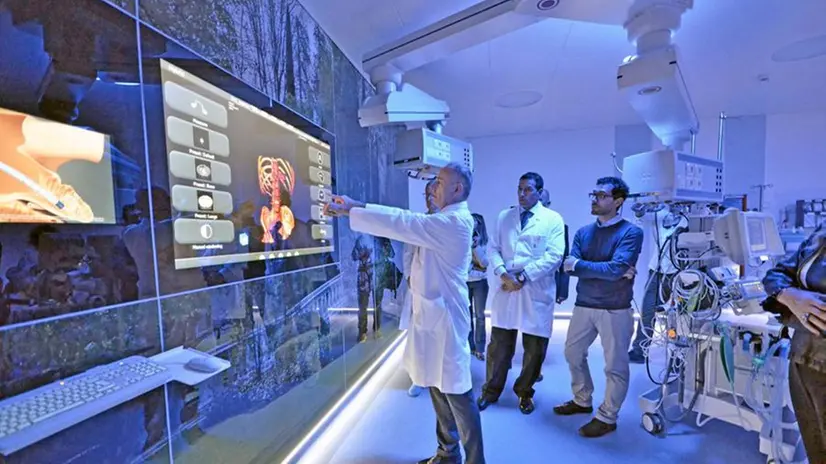 Le nuove sale operatorie hi tech in Poliambulanza