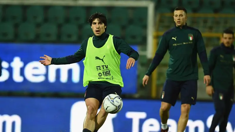 Sandro Tonali titolare anche contro l'Armenia