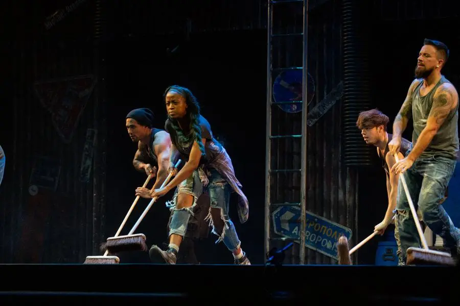 Lo spettacolo Stomp al Gran Teatro Morato
