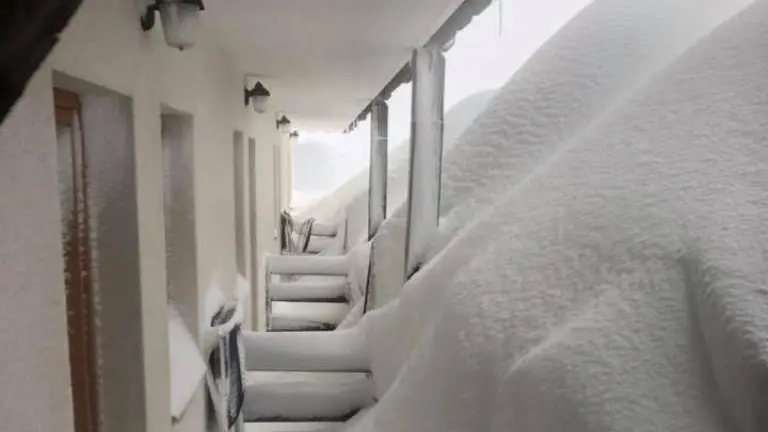 La neve al passo del Tonale supera il metro