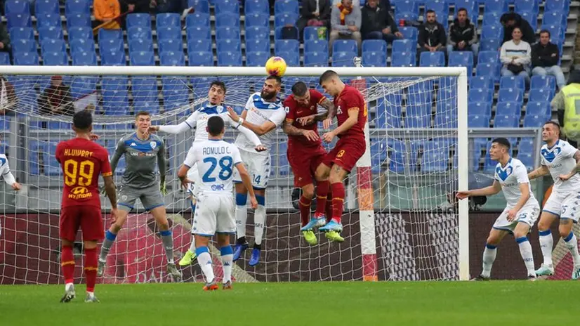 Roma-Brescia all'Olimpico