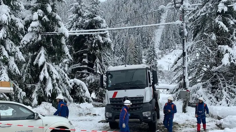 Neve in Valcamonica tra disagi e turismo
