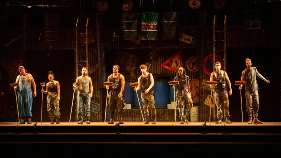 Lo spettacolo Stomp al Gran Teatro Morato