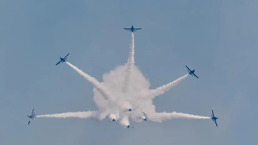 Frecce Tricolori sul Garda per l'Air Show 2019