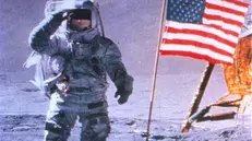 Neil Armstrong sulla Luna