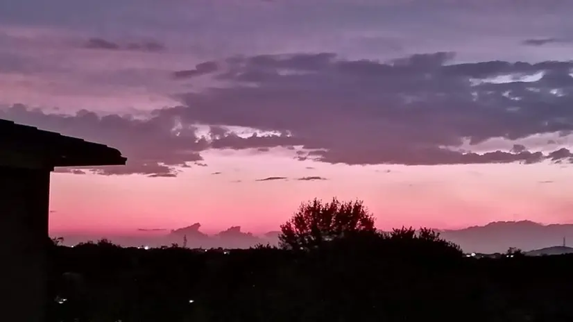 Doppio arcobaleno nel Bresciano, ancora foto