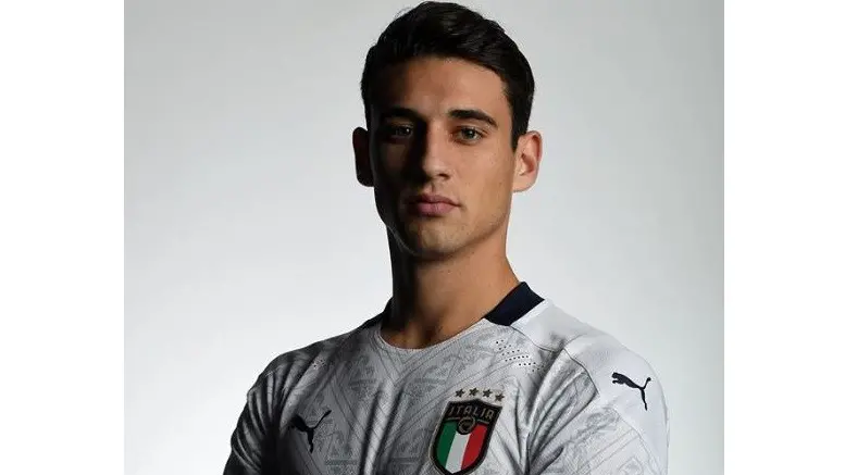 Andrea Cistana con la maglia della Nazionale - Foto Instagram