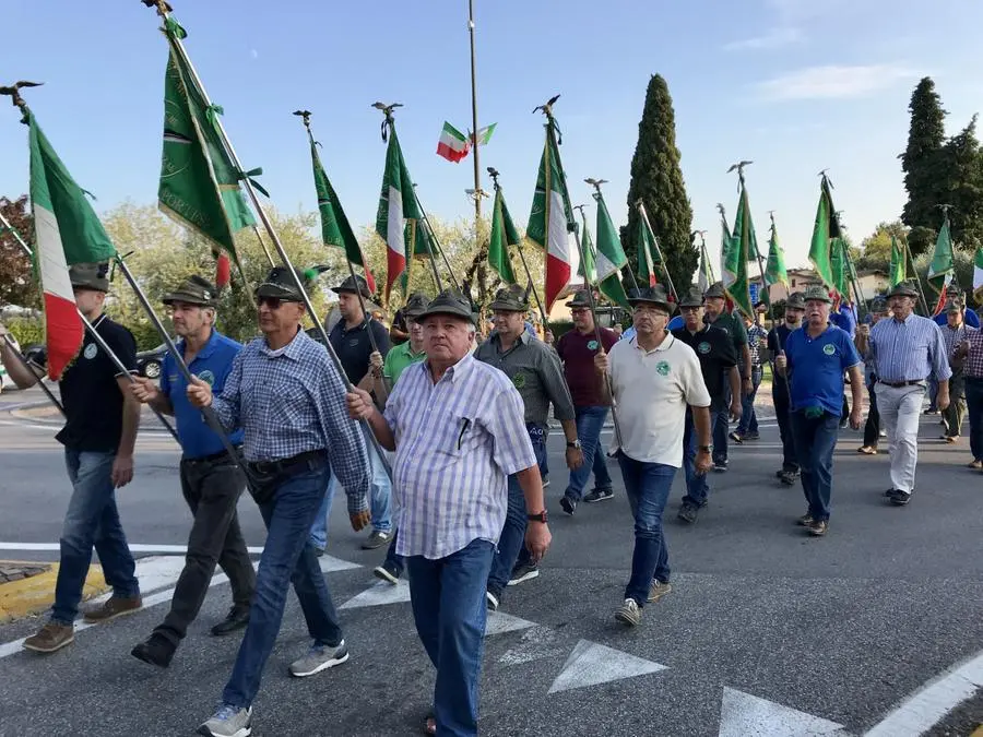 La 67esima adunata sezionale della Monte Suello