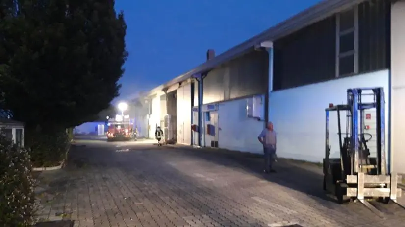 Incendio alla Fly Flot di Isorella