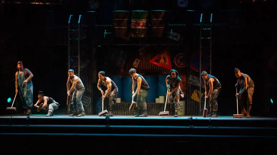 Lo spettacolo Stomp al Gran Teatro Morato
