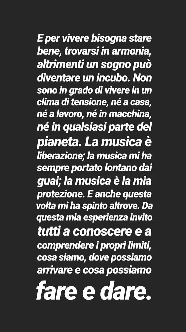 Le stories di Tommaso Paradiso su Instagram