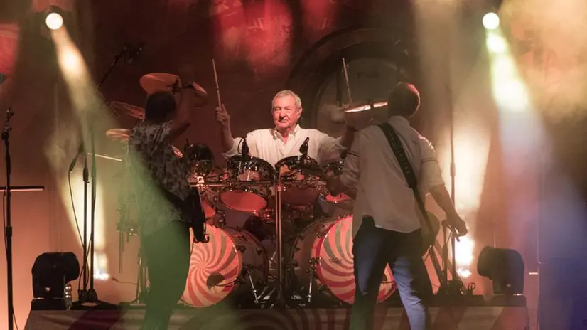 Il concerto in piazza Loggia di Nick Mason