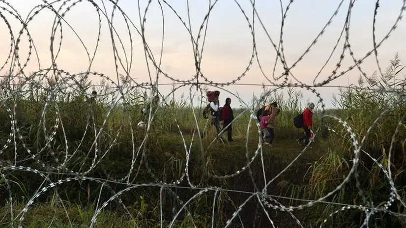 Europa frontiera confine tra Ungheria e Serbia - © www.giornaledibrescia.it
