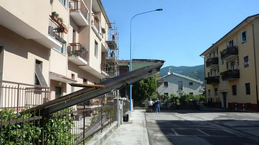 I danni causati dalla bufera in città