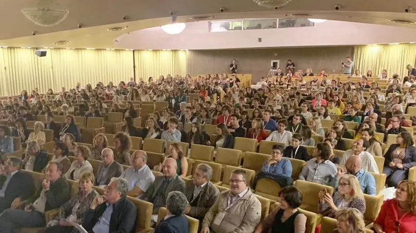 La platea: grande partecipazione all’inaugurazione di #FuturaBrescia - Foto © www.giornaledibrescia.it