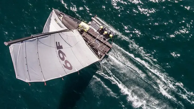 Il Foil del 69F sul Garda