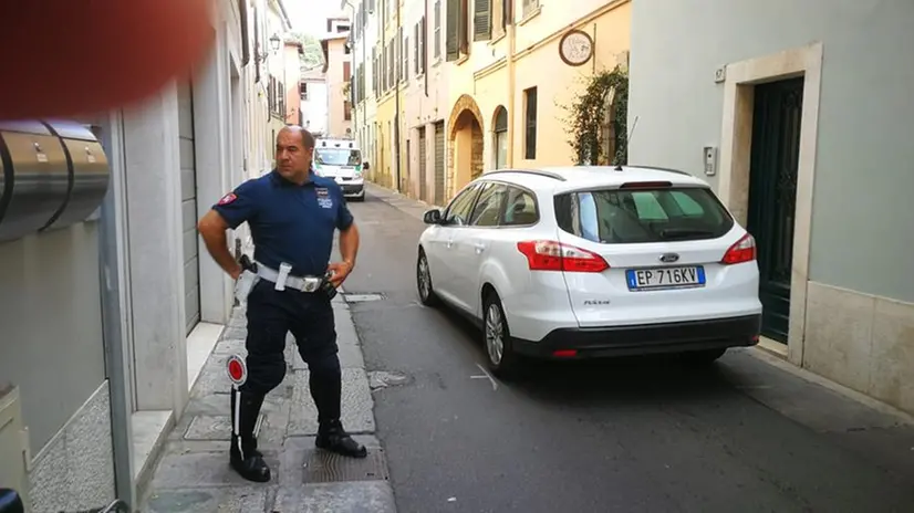Il luogo dell'investimento tra via Gallo e via Trieste