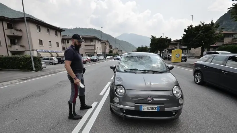 Il luogo dell'investimento del pedone
