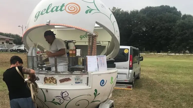 La gelateria viandante di Marco Zanolini gira tutta la Lombardia