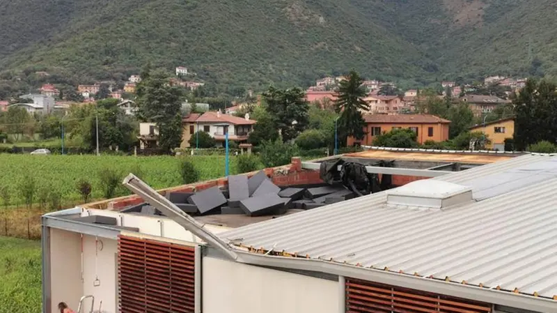 I danni del maltempo a Sanpolino