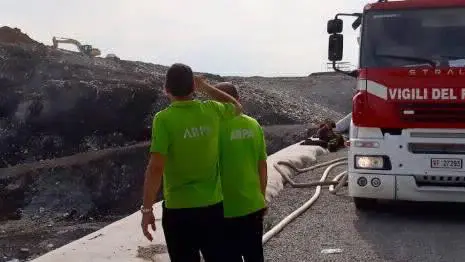 Arpa, il sopralluogo alla discarica di Bedizzole - © www.giornaledibrescia.it