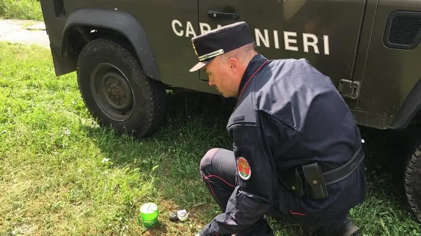 Sono intervenuti i carabinieri forestali - © www.giornaledibrescia.it