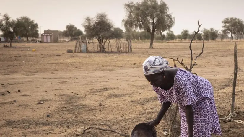 Un’immagine diffusa dalla Oxfam