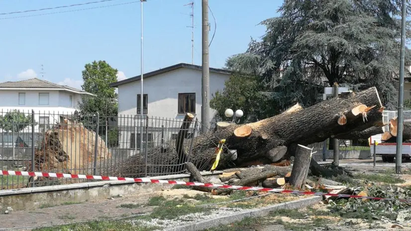 Rudiano, danni pesanti per il maltempo