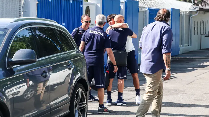 Tonali e mister Corini