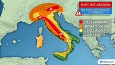 Piogge in arrivo tra sabato e domenica - Foto 3bmeteo