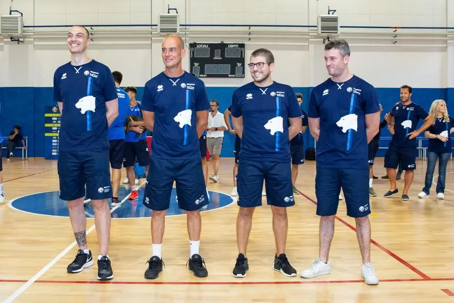 La presentazione della Germani Basket Brescia