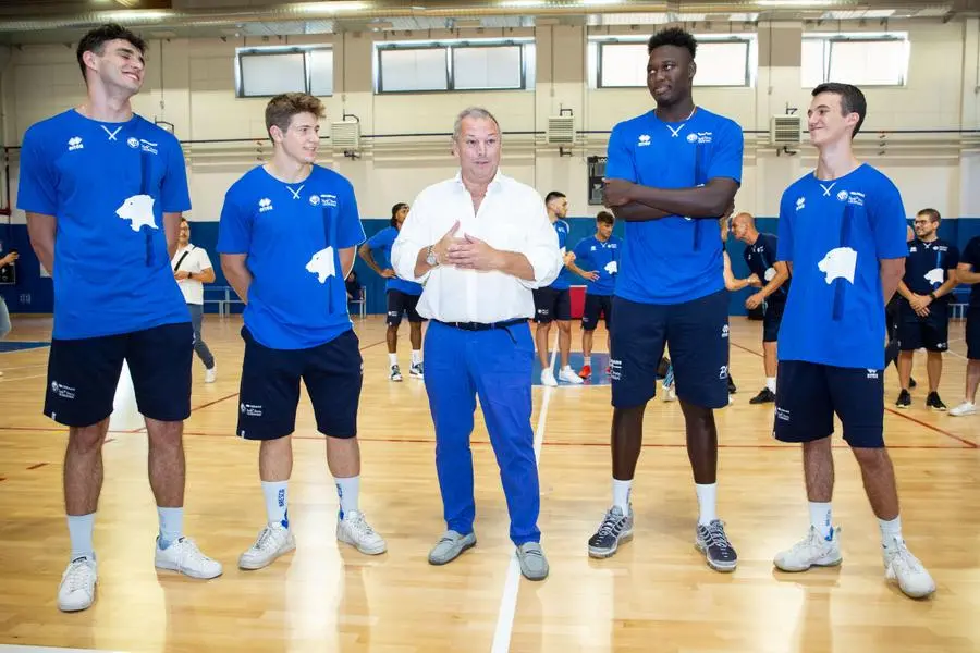 La presentazione della Germani Basket Brescia