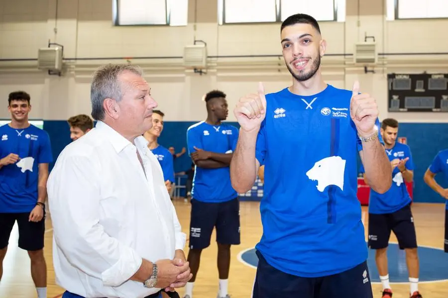 La presentazione della Germani Basket Brescia