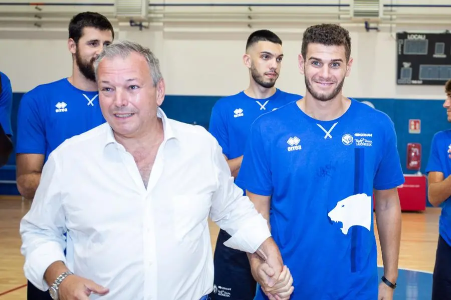 La presentazione della Germani Basket Brescia